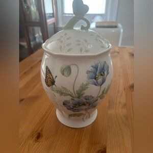 Lenox Butterfly Meadow Ceramic Jar